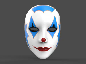 M&aacute;scara Mulheres Palha&ccedil;o Modelo de Impressão 3D