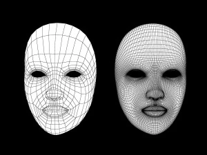 Theater Mask 3D Model