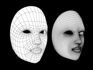 Theater Mask 3D Model