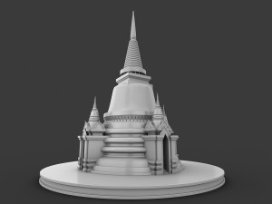 Pagoda Temple Model 3D