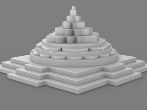 Shanti Yantra 3D 打印模型