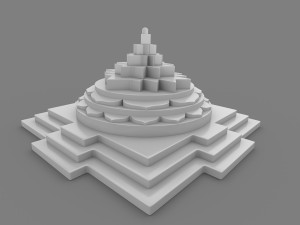 Shanti Yantra 3D Baskı Modeli