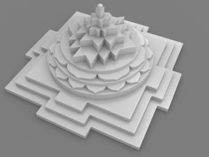 Shanti Yantra 3D Print Model