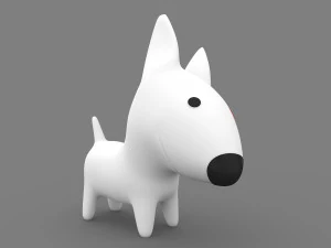 Target Mascot Bullseye 3D Model