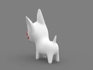 Target Mascot Bullseye 3D Model