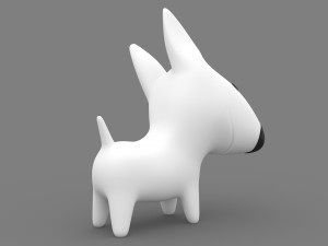 Target Mascot Bullseye Modelo 3D