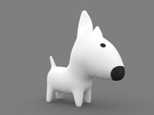 Target Mascot Bullseye Modelo 3D