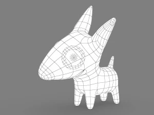 Target Mascot Bullseye 3D Model