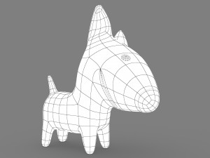 Target Mascot Bullseye Modelo 3D