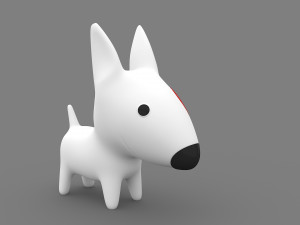 Target Mascot Bullseye Model 3D