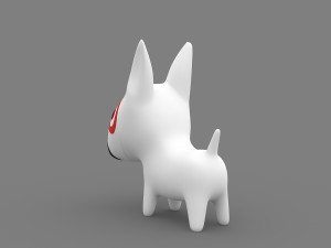 Target Mascot Bullseye Model 3D