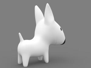 Target Mascot Bullseye Model 3D