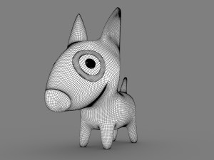 Target Mascot Bullseye Model 3D