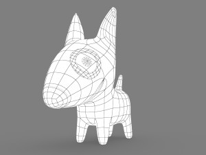 Target Mascot Bullseye Model 3D
