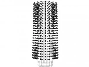 Hair Brush 3D Model