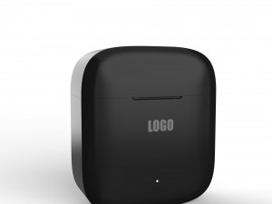 True Wireless Earbuds Model 3D