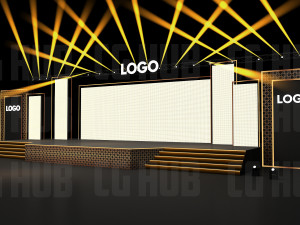 Event stage design 3D Model