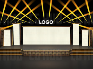 Event stage design 3D Model