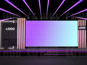 Event stage design 3D Модель