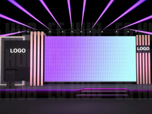 Event stage design 3D Model