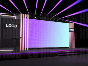 Event stage design 3D Model