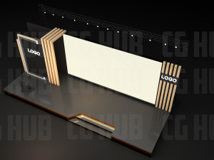 Event stage design 3D Модель