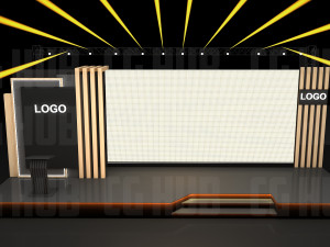 Event stage design 3D Модель