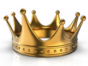 Gold Crown 3D Model