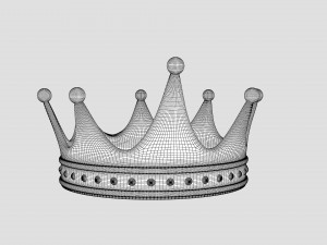 Gold Crown 3D Model