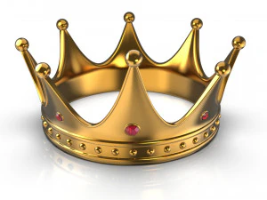 Gold Crown 3D Model