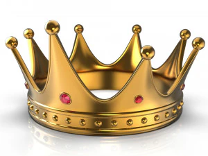Gold Crown 3D Model