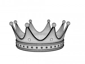 Gold Crown 3D Model