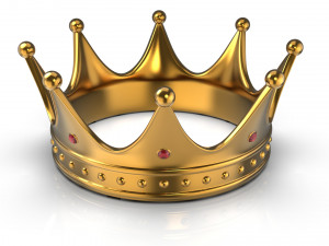 Gold Crown 3D Model