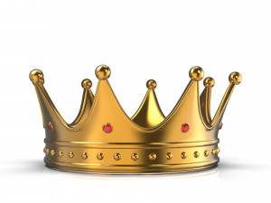 Gold Crown 3D Model