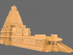 Brihadisvara Temple 3D 模型
