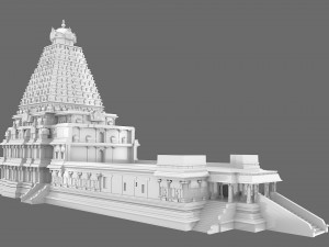 Brihadisvara Temple 3D 模型