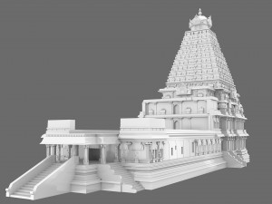 Brihadisvara Temple 3D 模型