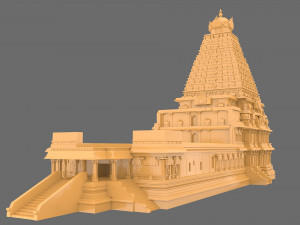 Brihadisvara Temple 3D 模型