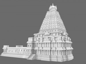 Brihadisvara Temple 3D 模型
