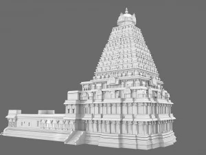 Świątynia Brihadisvara Model 3D
