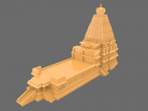 Brihadisvara Temple 3D 模型
