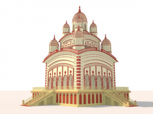 Kali Temple Model 3D