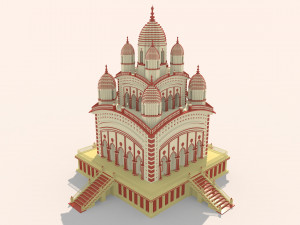 Kali Temple Model 3D