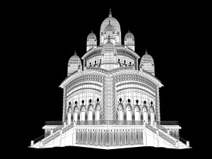 Kali Temple Model 3D
