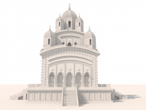 Kali Temple Model 3D