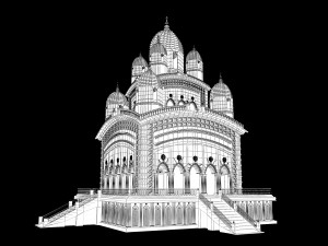 Kali Temple Model 3D