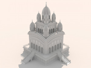 Kali Temple Model 3D