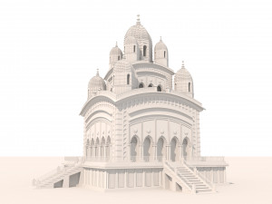 Kali Temple Model 3D