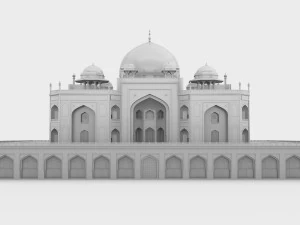 Humayun Tomb 3D Model