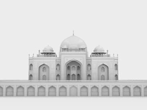 Humayun Tomb 3D Model